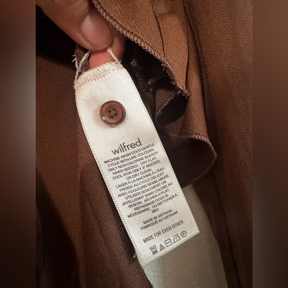 Wilfred Rust Button-Down Shirt - Picture 7 of 7